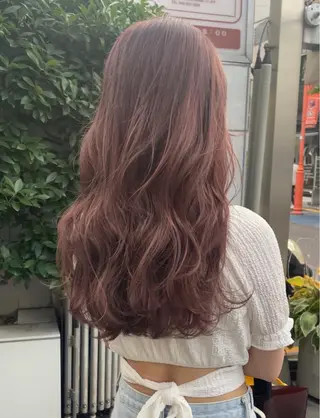 ロング カラー 古指 匠巳のヘアスタイル