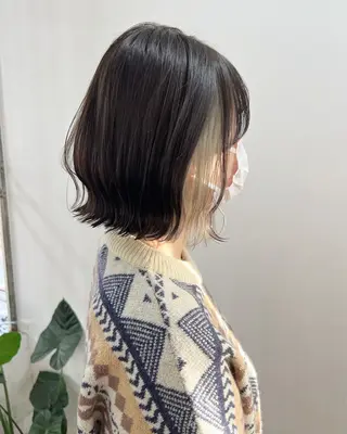 ショート カラー フラム所属・WATANABE MISAKIのヘアスタイル