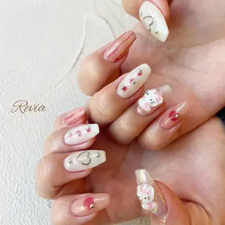 ネイル revia所属・ERI Nailistのネイルデザイン