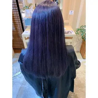 ロング カラー SORA広尾所属・いだ ひかるのヘアスタイル