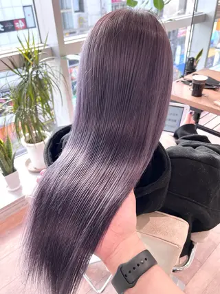 ミディアム カラー お肌トーン🆙カラー 全ての女性を艶髪にのヘアスタイル