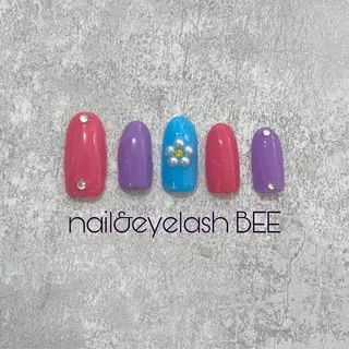ネイル NailBee銀座店 🤎Akaのネイルデザイン