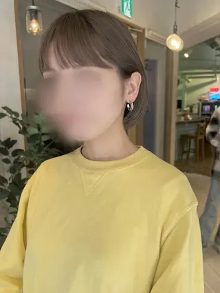 ショート 🐰🎀ボブ専門 yuzuka🎀🐰のヘアスタイル