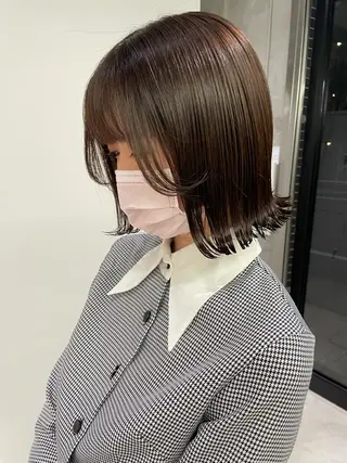 ショート 銀座/レイヤーカット 🤍内野すみれのヘアスタイル