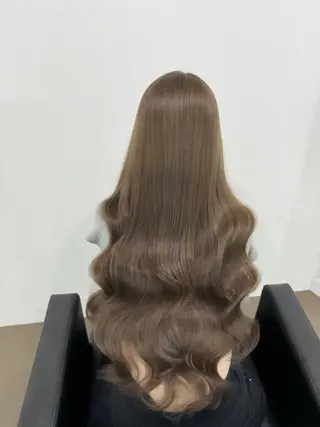 セミロング ✂︎透明感カラー特化 /日和優真✂︎のヘアスタイル