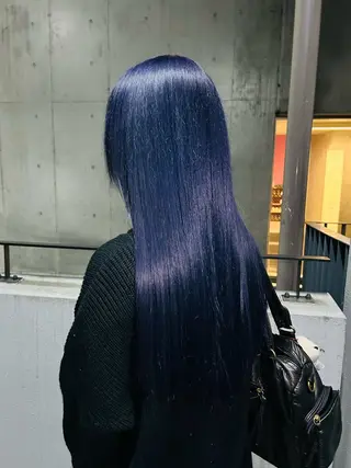 ロング カラー エフェクトブリーチ／ レイヤーカット／翔のヘアスタイル