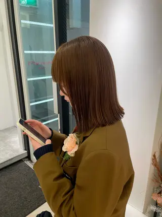 ショート カラー Parve Mix /頓宮 稚愛🤍のヘアスタイル