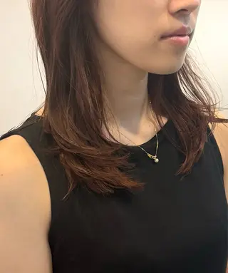 ミディアム 【hair make ONE】makoのヘアスタイル