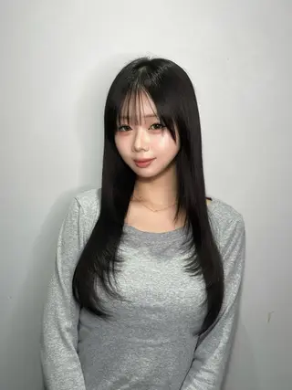 ロング カラー etora 渋谷所属・ワンホンヘア🇨🇳 髪質改善/itaruのヘアスタイル