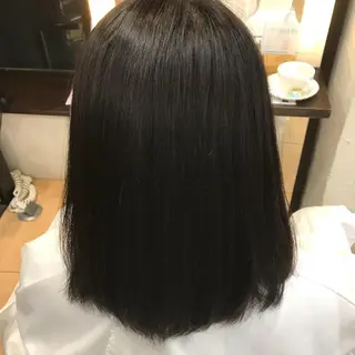 ミディアム 中田 サヤカのヘアスタイル