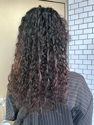 ロング パーマ ヘアアレンジ Crescere所属・小島 凜のヘアスタイル