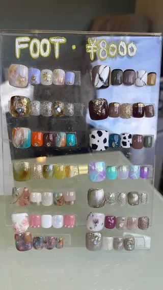 ネイル nail & eye Aivy 【アイビー】所属・奥野 彩香のネイルデザイン