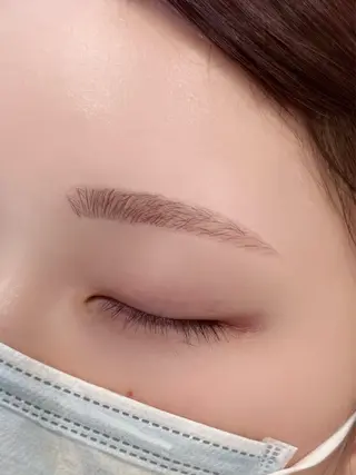 アイブロウ 🫧韓国風束感まつ毛 /あかね/美眉🫧のマツエク・マツパデザイン