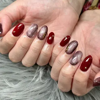 ネイル はあとねいる筑紫口店 Hitomiのネイルデザイン