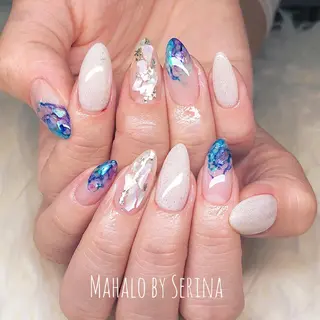 ミディアム カラー ネイル SUNNY BAE. SERINAのネイルデザイン