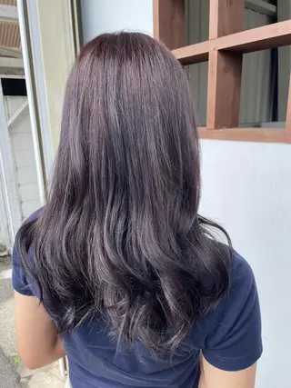 ロング カラー 美容室 Jフィドルファドル所属・わきた かずなのヘアスタイル