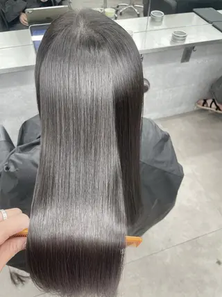 カラー ヘアアレンジ 髪質改善/縮毛/新宿 🫧SUZUKA🫧のヘアスタイル