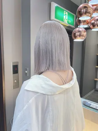 ミディアム カラー JILL/鶴岡 和幸/天神のヘアスタイル