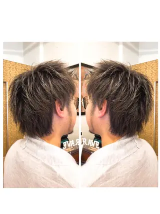 カラー メンズ 品田 真里のヘアスタイル