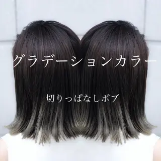 ミディアム 面谷 一光のヘアスタイル
