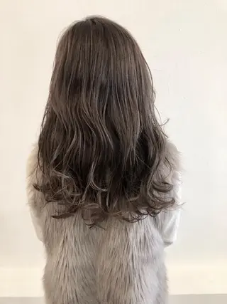 セミロング カラー Hair make VERDA所属・宮下 耕平のヘアスタイル