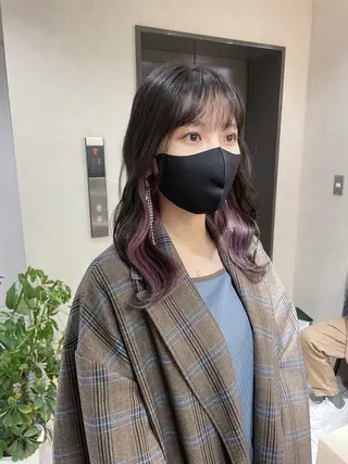 ロング カラー _WHITE 天神店 YUMEKA🐻のヘアスタイル