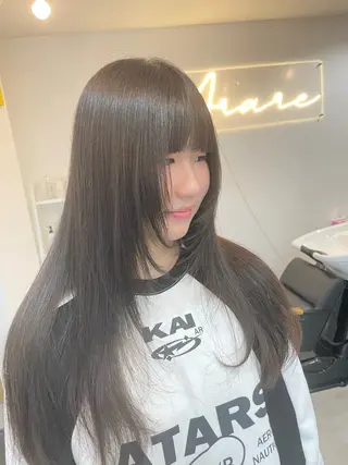 ロング ARARE HAIR みゆきのヘアスタイル