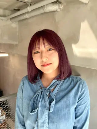 カラー ハイトーン/くすみ カラー seina★のヘアスタイル