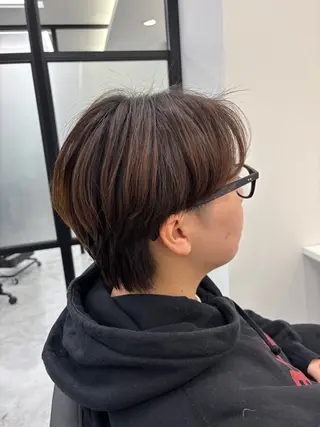 ショート メンズ 北川 萌乃果のヘアスタイル
