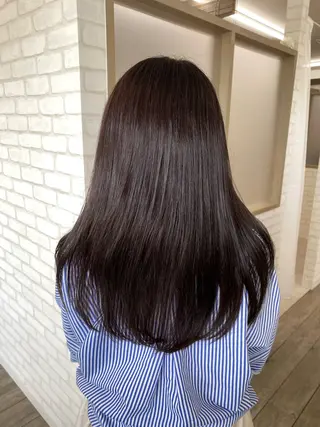 ロング カラー THETAふじみ野 野宮のヘアスタイル