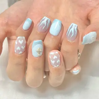 ネイル 韓国ネイル💠 Tomoのネイルデザイン