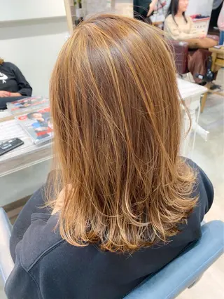 ロング 東野 拓海のヘアスタイル