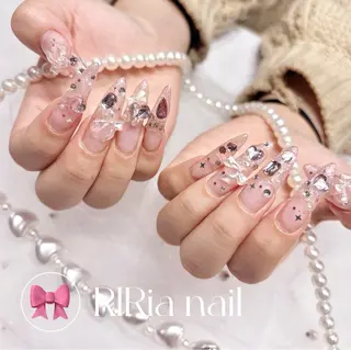 ネイル 🎀『RlRia』（GO TODAY シェアサロン 横浜Solace店内）🎀所属・RlRia .のネイルデザイン