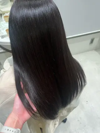 ロング カラー ramphy 加藤 美羽のヘアスタイル