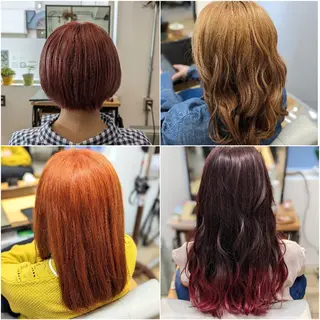 カラー Kokeshi/美髪 /脱毛/ヘッドスパのヘアスタイル