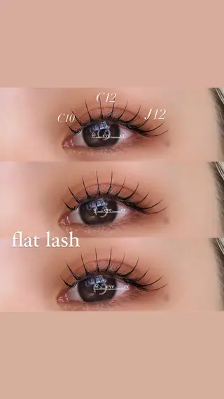 マツエク・マツパ LAUREL川崎店 ERIKO🐰束感♡のマツエク・マツパデザイン