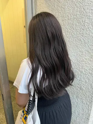ロング NOOS omotesando所属・表参道/ハイライト /tsumugiのヘアスタイル