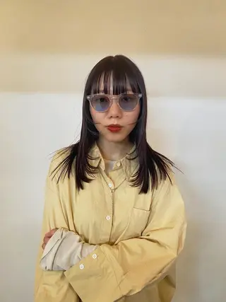 セミロング GATTACA所属・KEI gattacaのヘアスタイル