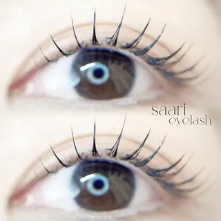 マツエク・マツパ saari eye lash staffのマツエク・マツパデザイン