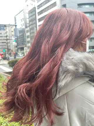 ロング カラー 美容室アークス所属・美容室ARKS 黒田杏奈のヘアスタイル