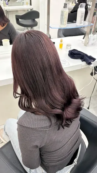 カラー ARISA/縮毛矯正 /艶髪カラー♡のヘアスタイル