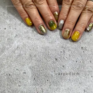 ネイル 城東区ネイルサロン carpediemのネイルデザイン