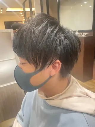 カラー メンズ 中村 誠也のヘアスタイル