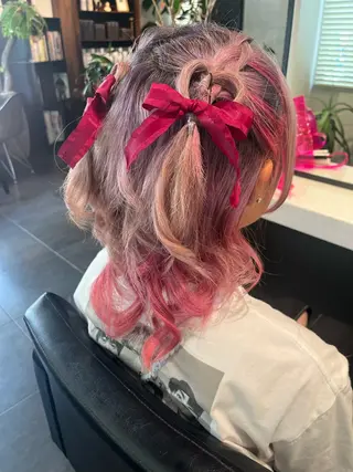 ミディアム ヘアアレンジ オタク特化🎀 顔まわり🎀ゆうなのヘアスタイル