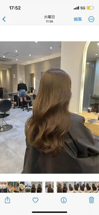 ロング カラー 渋谷で叶う美髪❤ ◎NATSUKI🤍のヘアスタイル