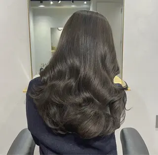 ロング カラー akane/ボブ /オリーブ/ブラウンのヘアスタイル