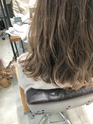 セミロング カラー 🌿ニュアンス/髪質 改善🌿Fukudaのヘアスタイル