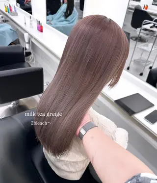 ロング カラー Parve Mix/ 平 奈果🎀のヘアスタイル