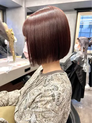 ショート カラー ii+U 銀座【アイユーギンザ】所属・Hikaru 銀座美容師のヘアスタイル