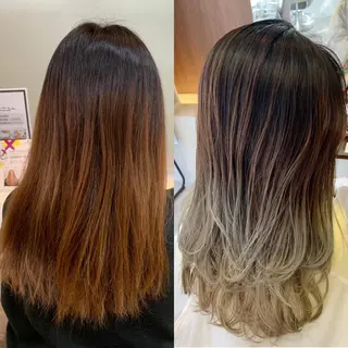 ロング メンズパーマ/難波/ 心斎橋　室園亮佑のヘアスタイル